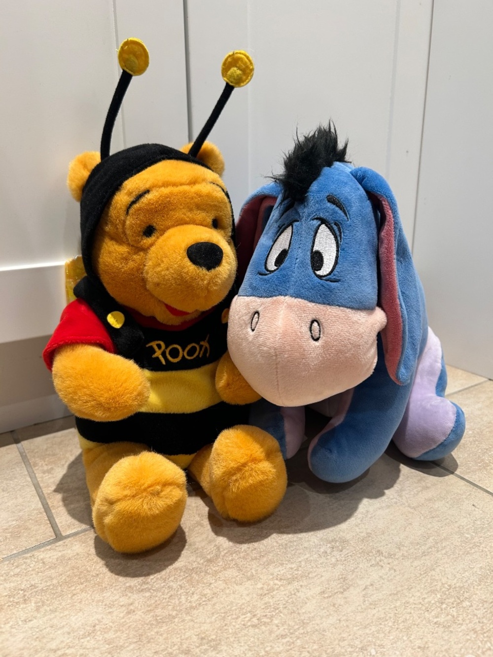 Winnie-the-Pooh and Eeyore plush bundle